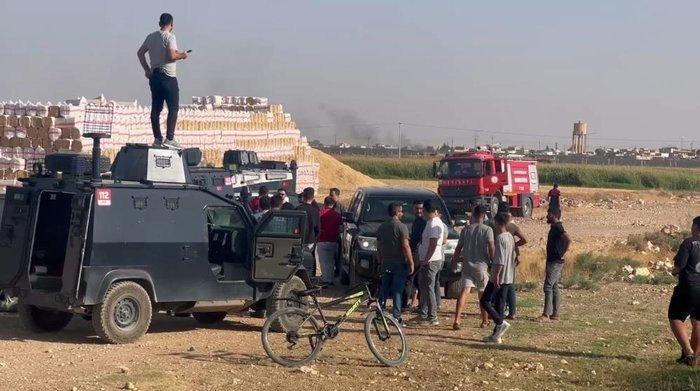 Suriye'den atılan havan mermisi Ceylanpınar'a düştü