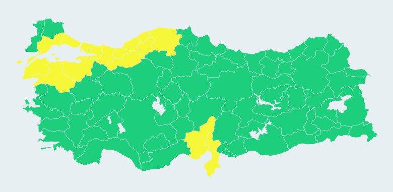 Meteoroloji ve AFAD peş peşe uyardı! Çok şiddetli geliyor! 17 ile sarı kod! İstanbul...