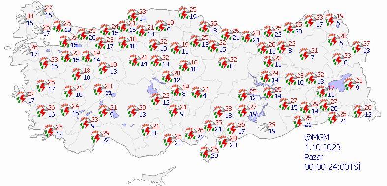 Meteoroloji ve AFAD peş peşe uyardı! Çok şiddetli geliyor! 17 ile sarı kod! İstanbul...