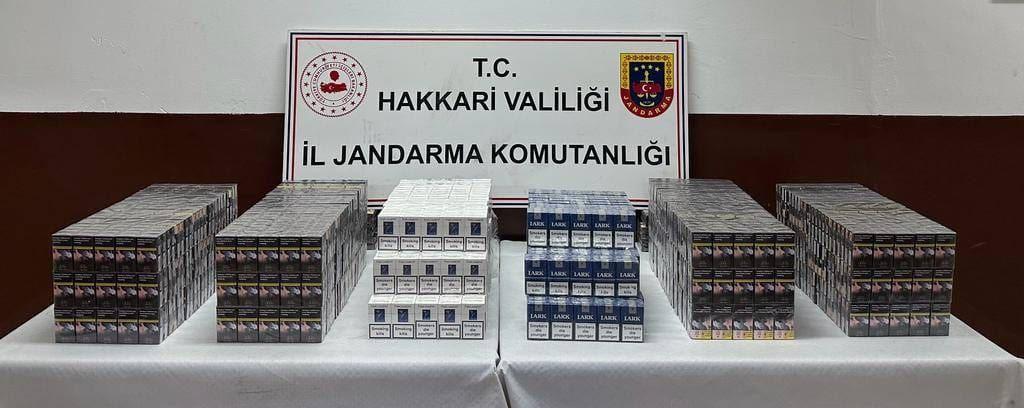 Hakkari'de ele geçirildi: Tam 2 bin 640 paket