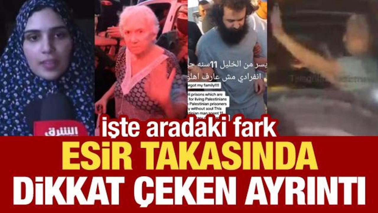 Esir takasında 2'inci grubun tahliyesi de tamam! Kassam Tugayları o görüntüleri yayınladı