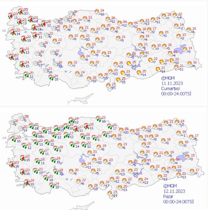 Çok yoğun yağış geliyor! İstanbul dahil çok sayıda ile alarm durumu