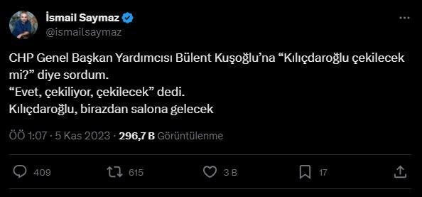 CHP'de Başkanlık seçimi kızıştı! Kemal Kılıçdaroğlu adaylıktan çekildi iddiası!