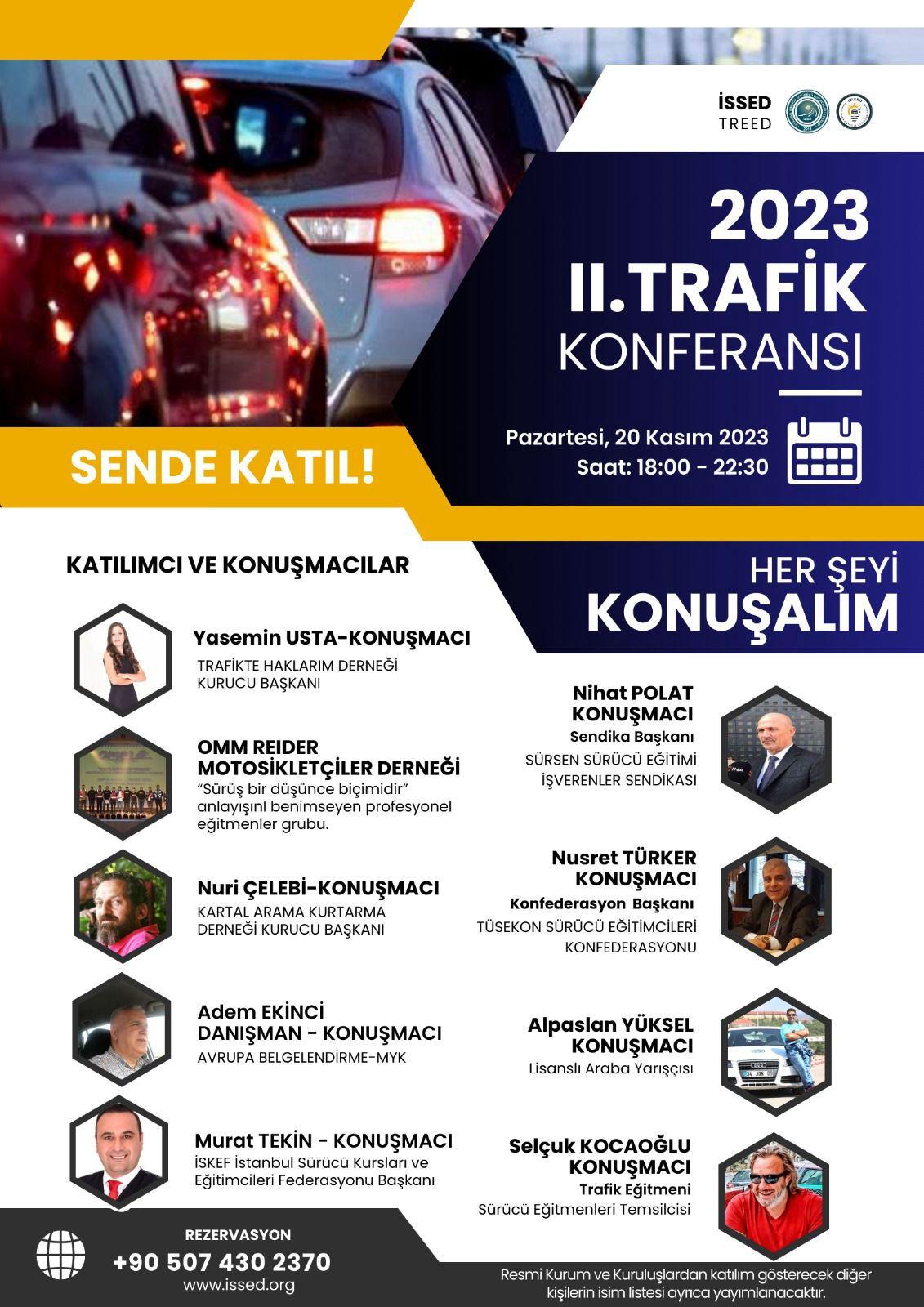 Gelin II. Trafik Konferansında trafik güvenliği sorununa dair 'Her Şeyi Konuşalım!'