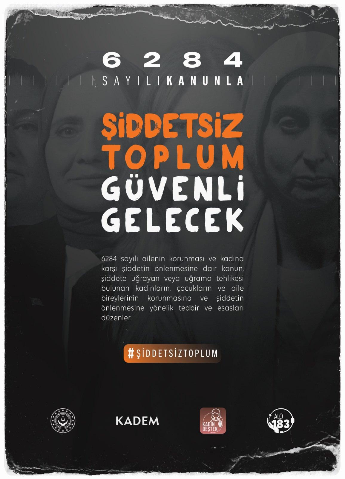 KADEM'den yeni kampanya: Şiddetsiz toplum güvenli gelecek!