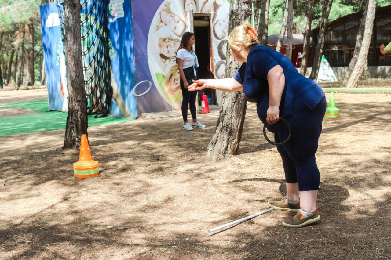 Gaziantep'te zayıflamak isteyen kişiler soluğu obezite kampında alıyor