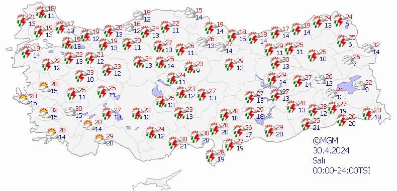 Ankara'da sağanak şiddetlendi: Meteoroloji'den 14 il için kuvvetli yağış uyarısı!