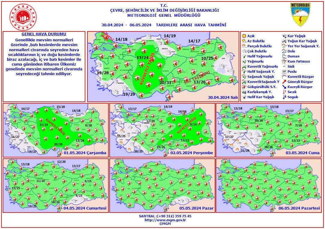 Ankara'da sağanak şiddetlendi: Meteoroloji'den 14 il için kuvvetli yağış uyarısı!