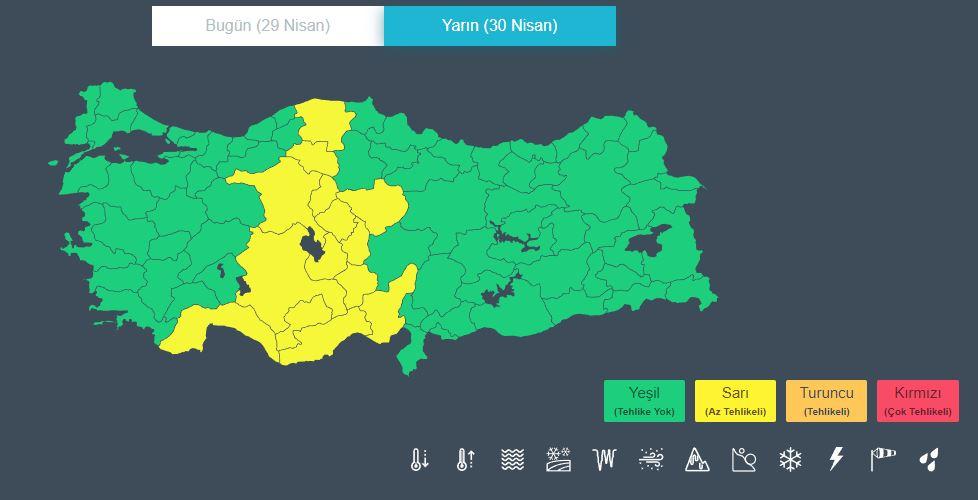 Ankara'da sağanak şiddetlendi: Meteoroloji'den 14 il için kuvvetli yağış uyarısı!