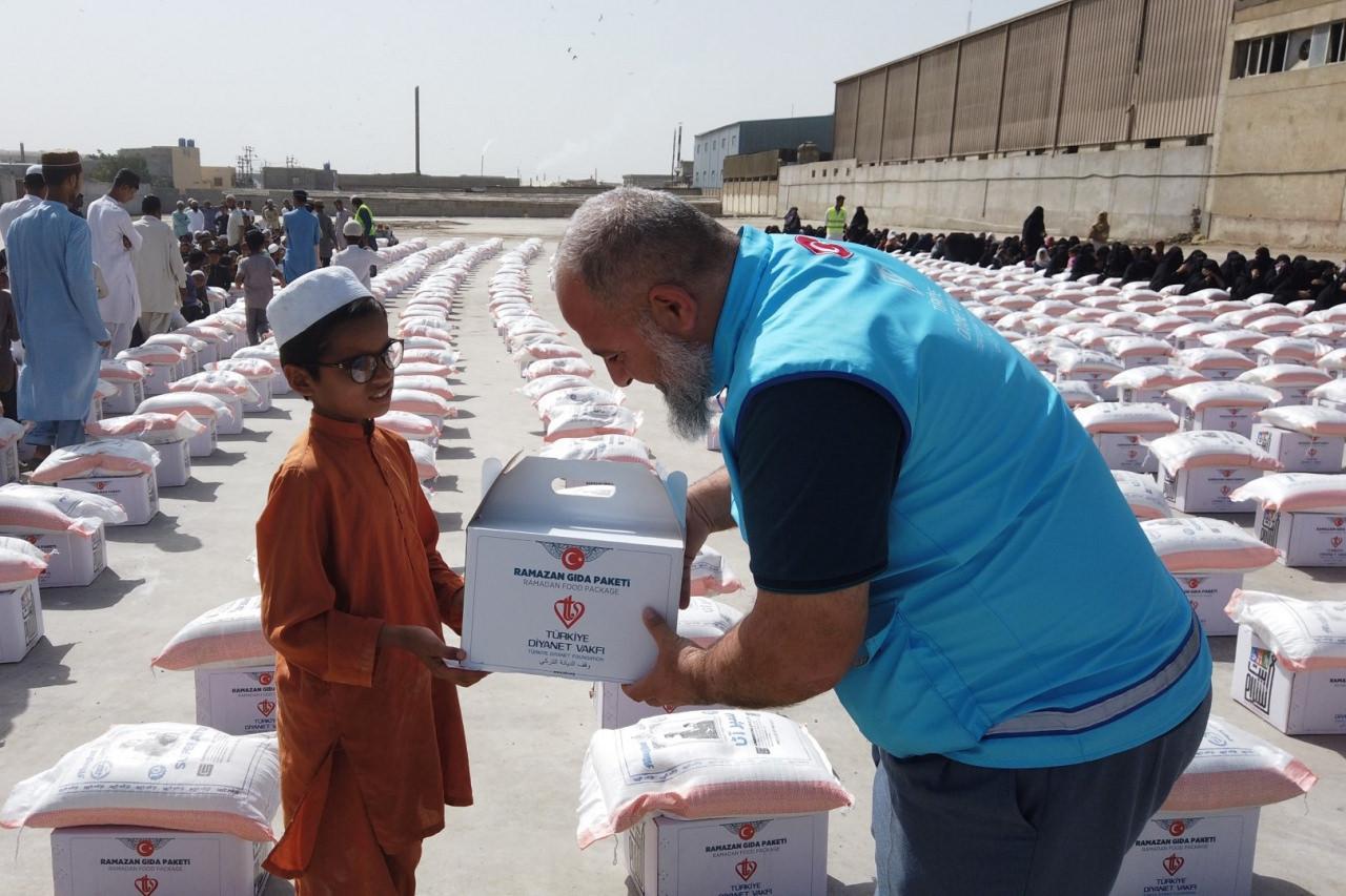 Türkiye Diyanet Vakfı, Ramazan’da 2 milyonun üzerinde kişiye yardım ulaştırdı