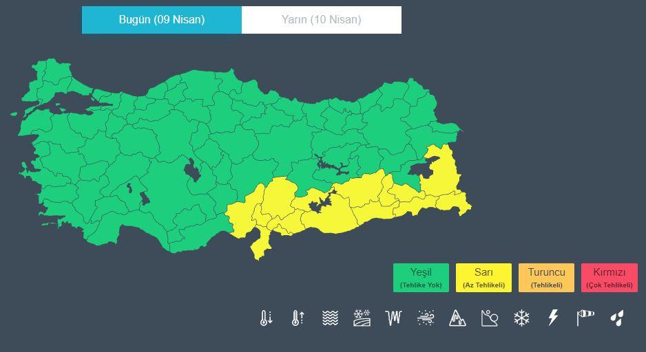 Meteoroloji'den 15 ile kuvvetli yağış uyarısı!