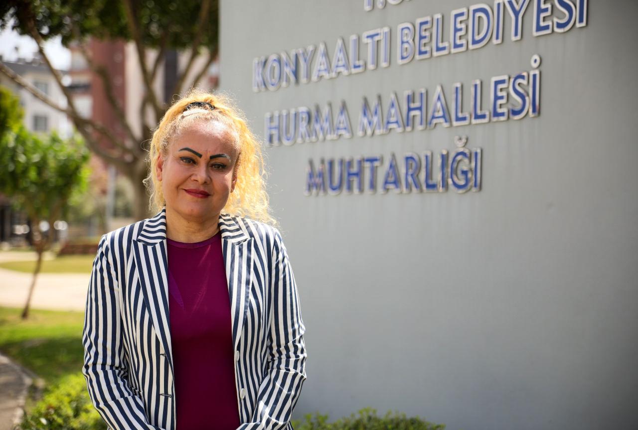 Antalya’da 20 yıllık muhtara karşı kazanıp ilk kadın muhtar oldu