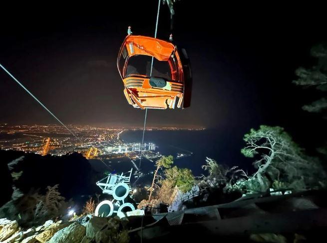 Teleferikteki kaza anını görüntülemişlerdi: Korku dolu anları anlattılar