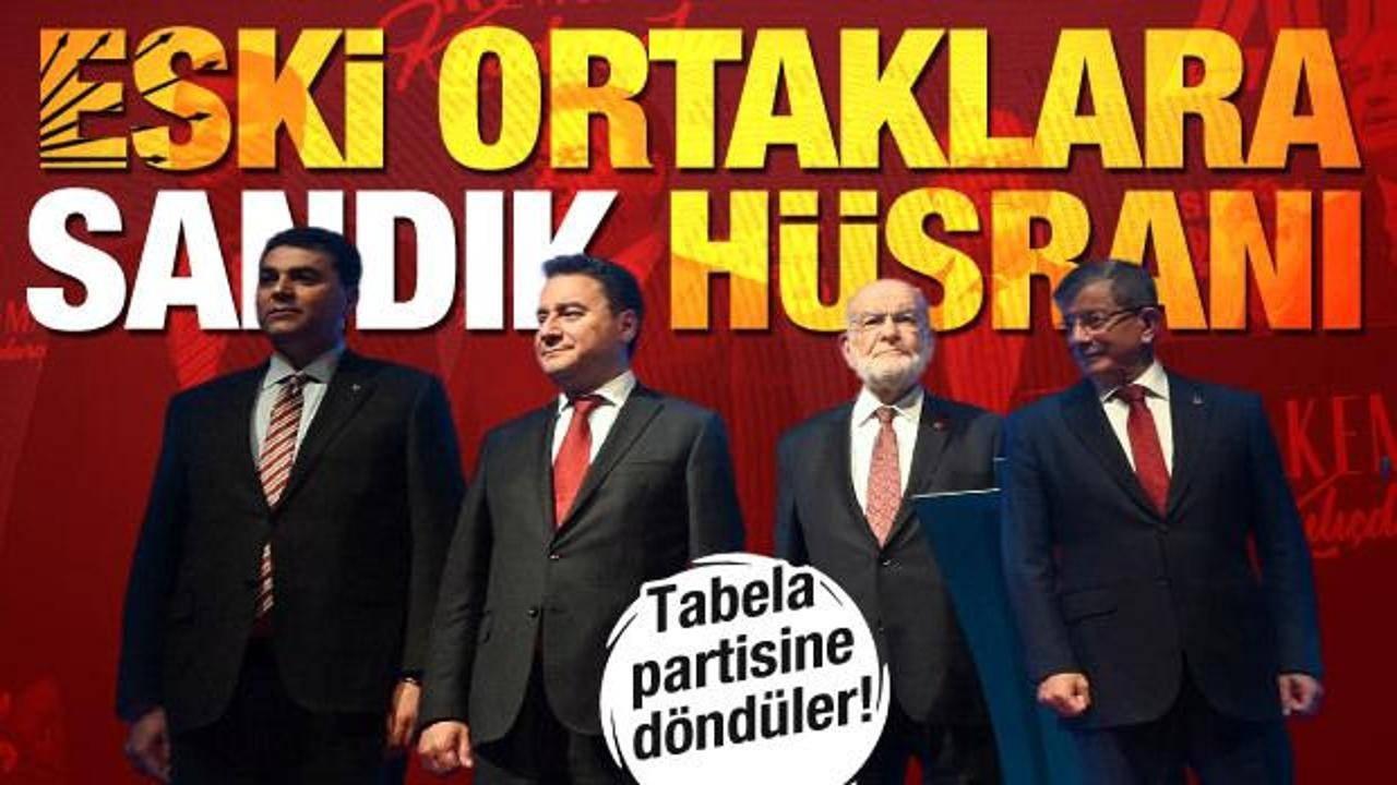 Gelecek ve Demokrat partiye kendi üyeleri bile oy vermedi