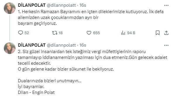 5 aydır cezaevinde olan Dilan Polat'tan mesaj! Tek bir isteği var