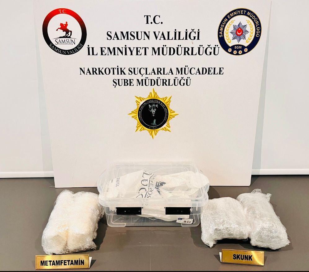 Yolcu otobüsünde 1,5 kilogram uyuşturucu ele geçirildi!