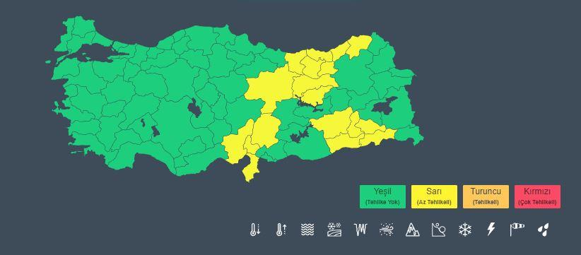 Meteoroloji'den 18 ile son dakika uyarısı!