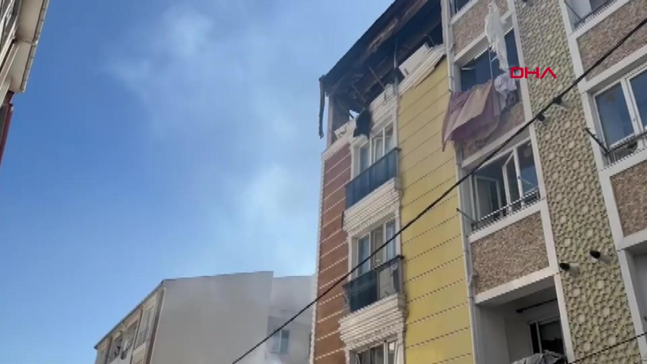 Çorlu’da apartman dairesinde patlama: 1 ağır yaralı